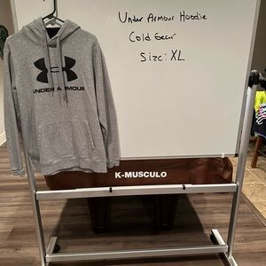 UA grey hoodie